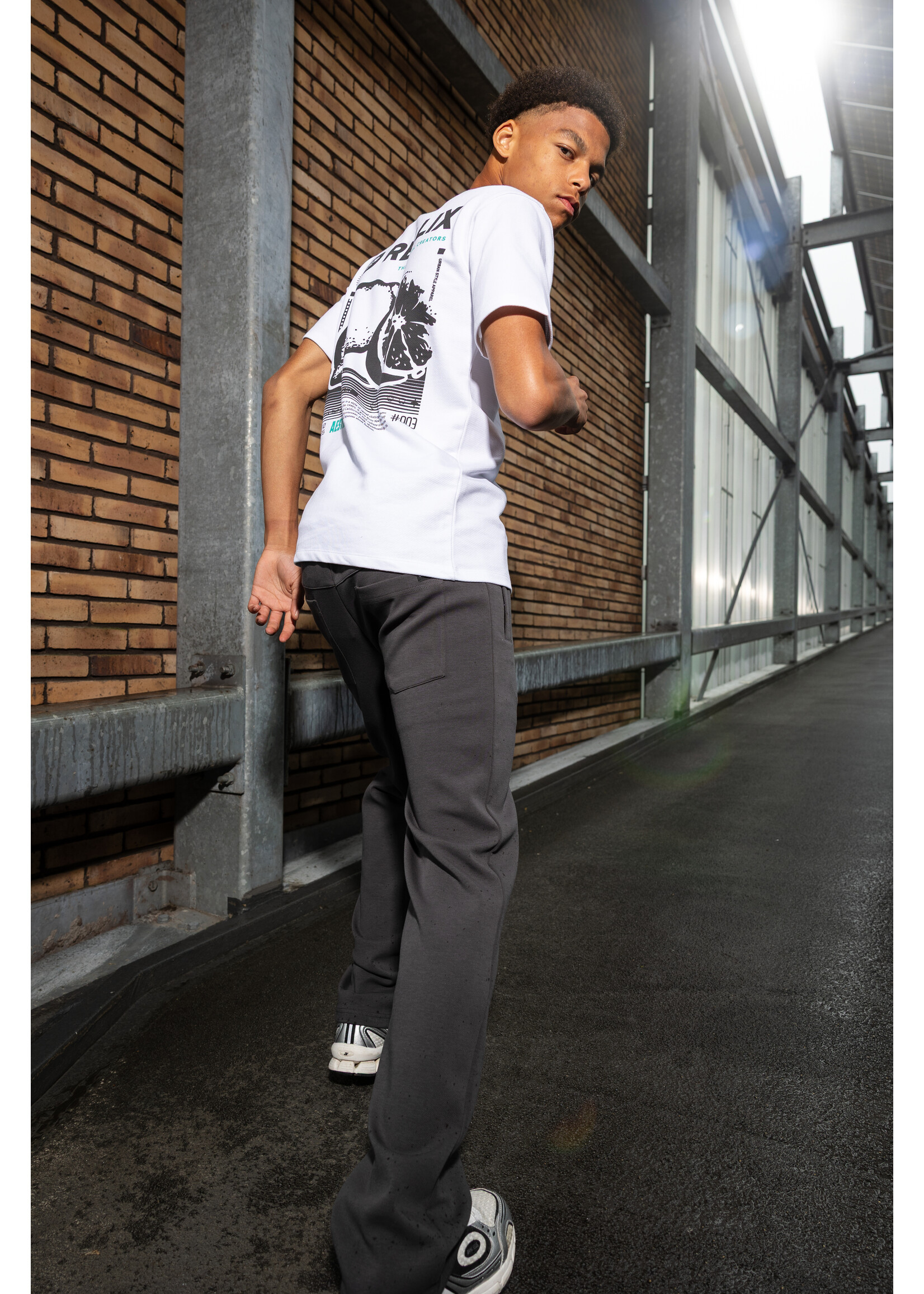 Rellix Joggingbroek 940381 - donkergrijs