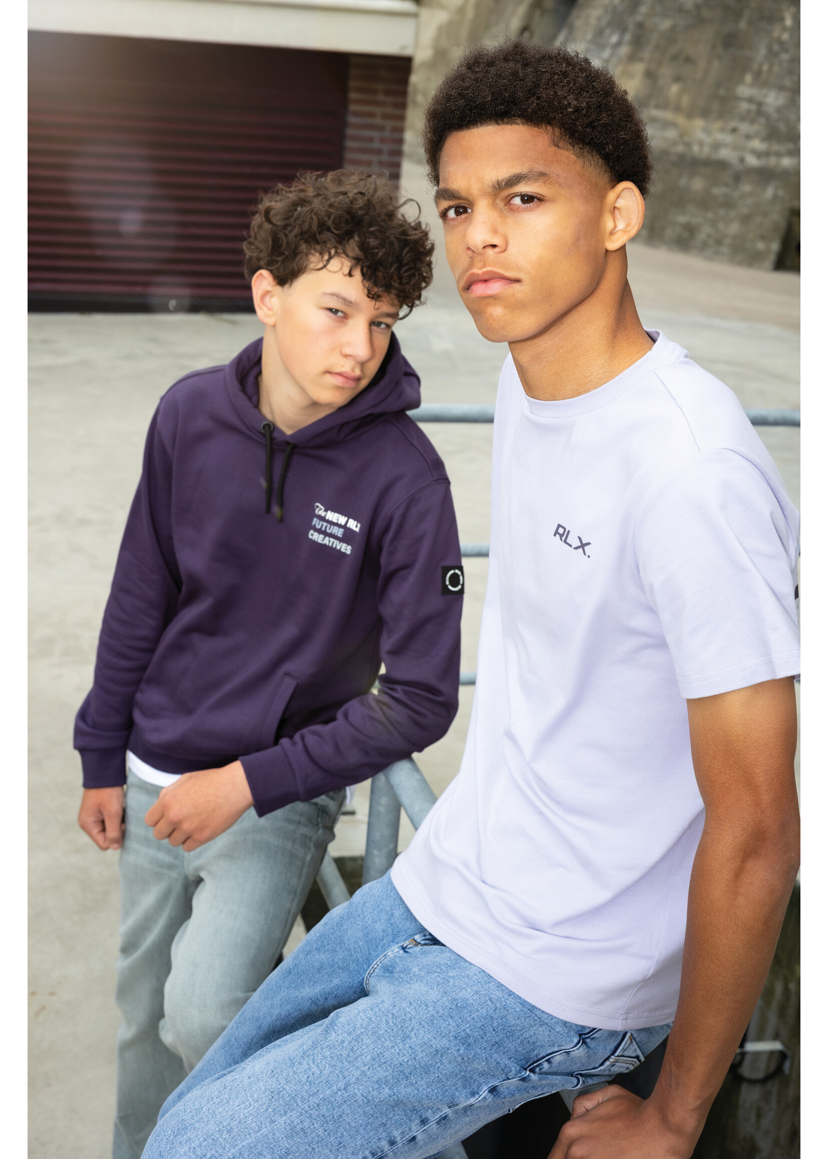 Rellix T-shirt 940401 - lila backprint