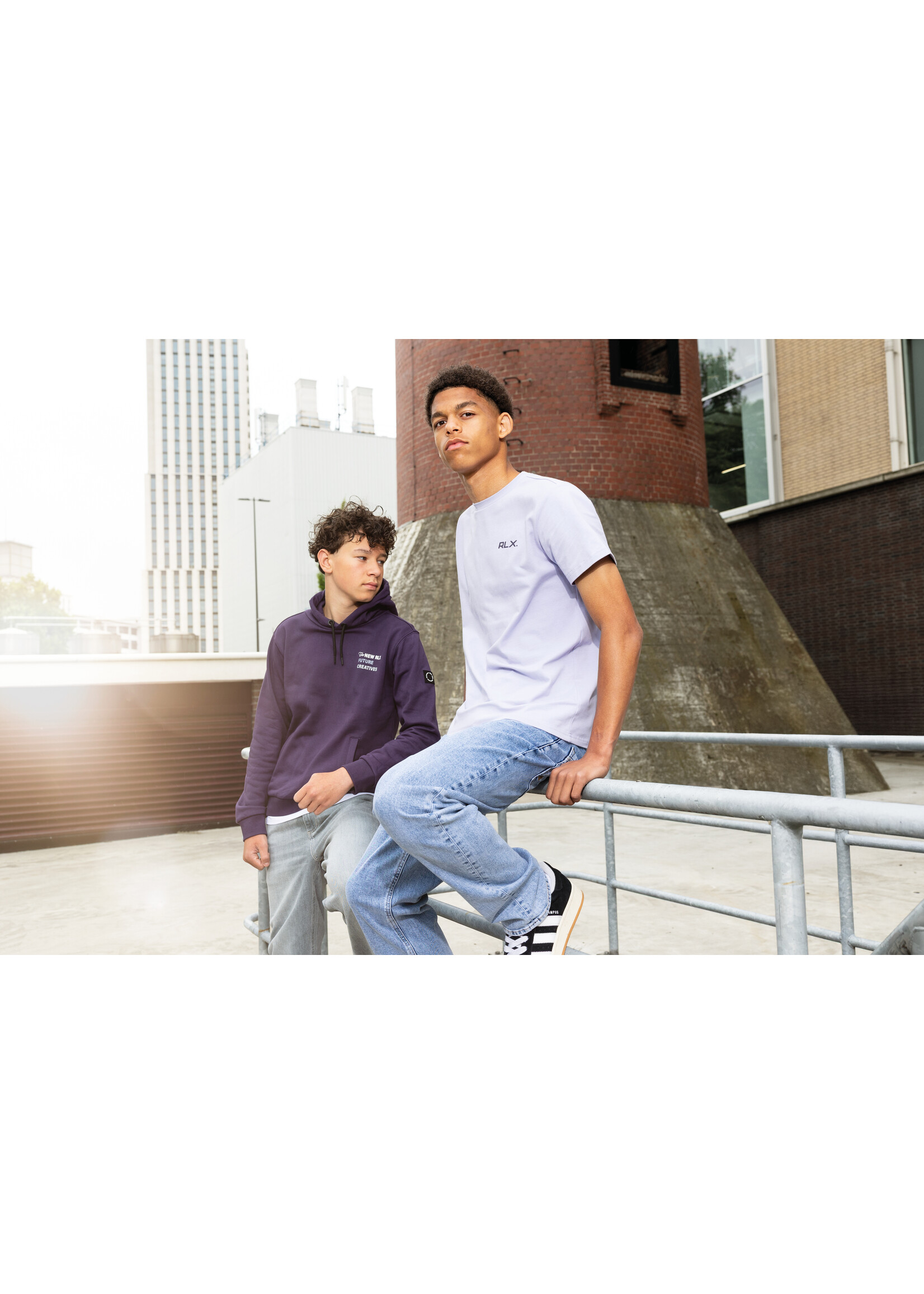 Rellix T-shirt 940401 - lila backprint