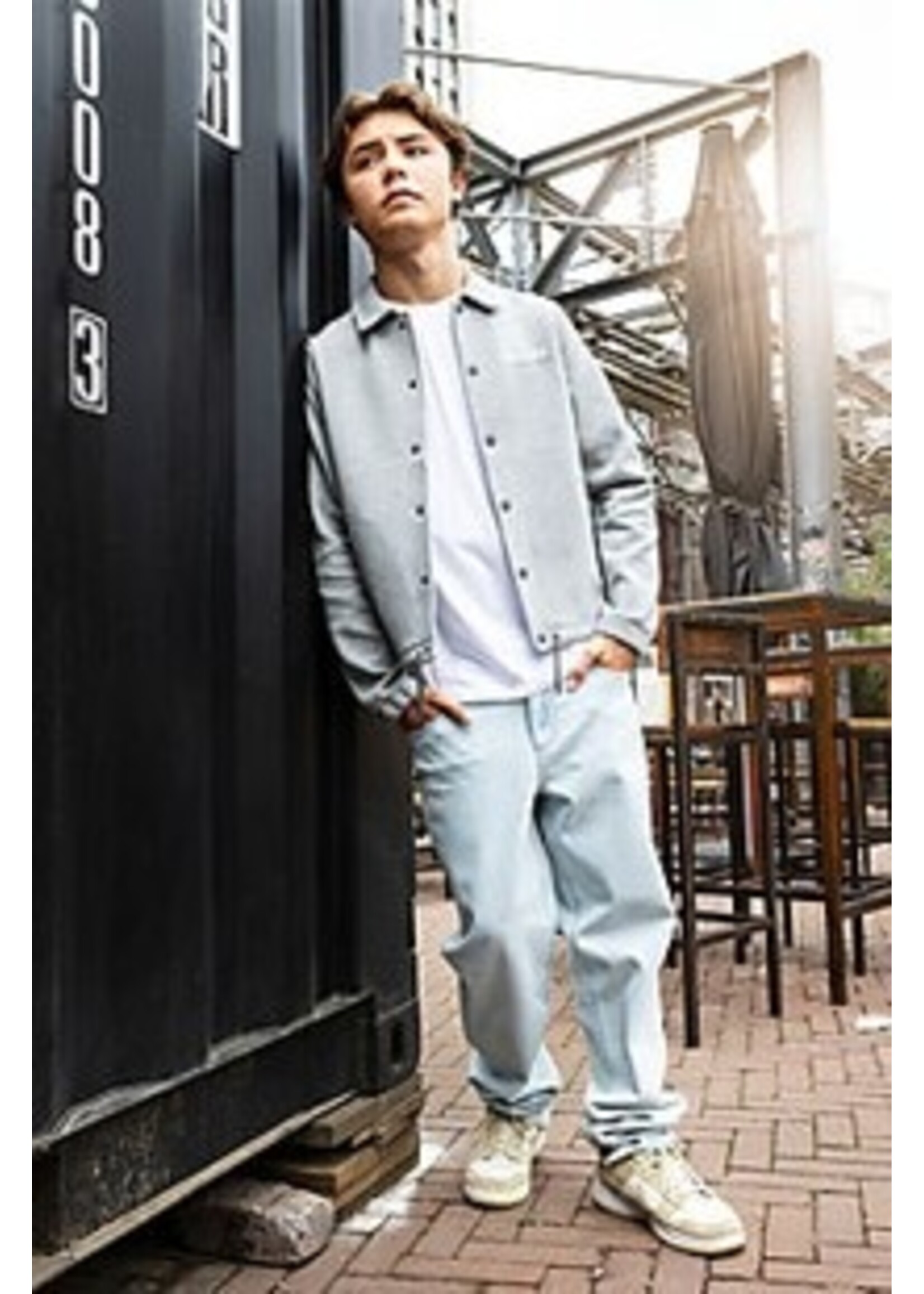 Rellix Overblouse Scuba 940388  lichtgrijs