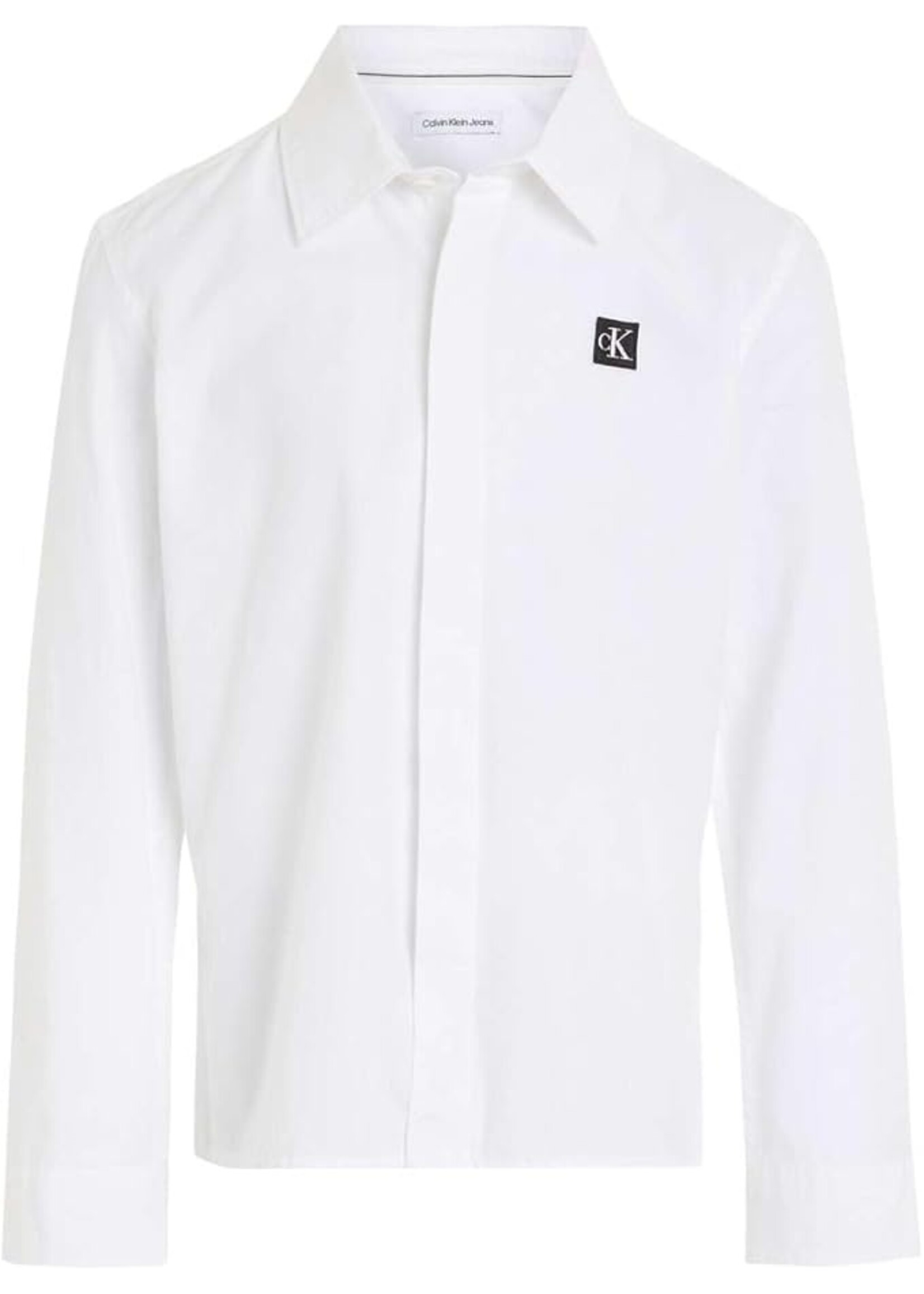 Calvin Klein  Overhemd Ceremony Poplin IB0IB01962 - wit