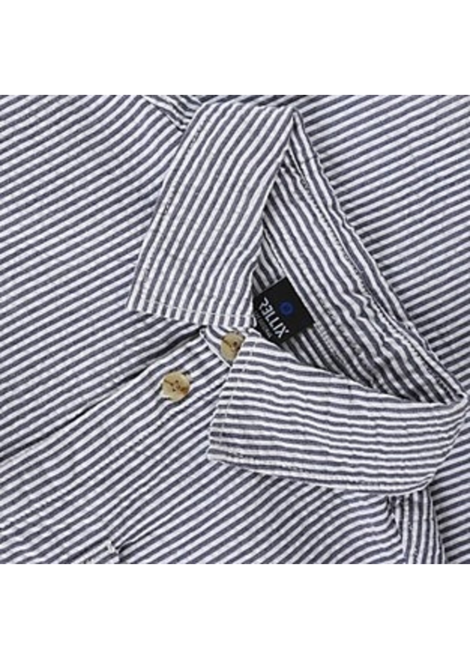 Rellix Blouse 940425 - blauw gestreept