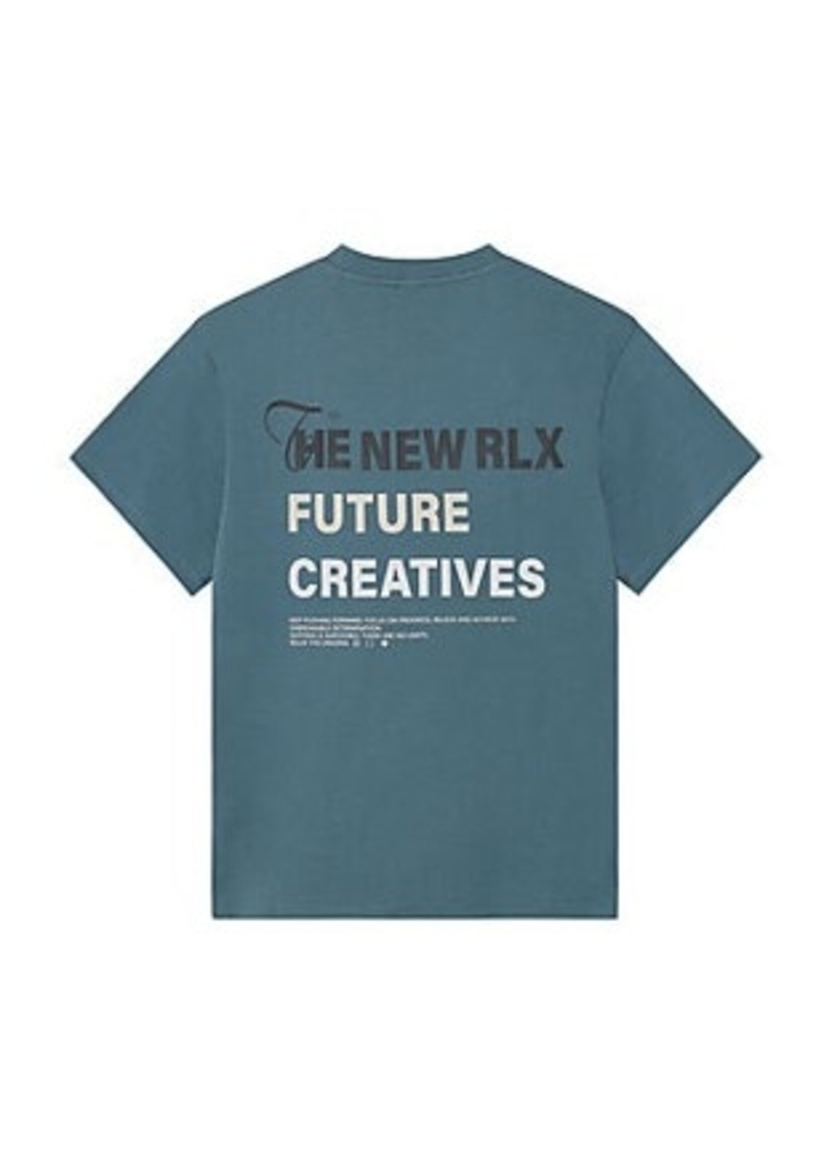 Rellix T-shirt 940451 oversized - grijsblauw