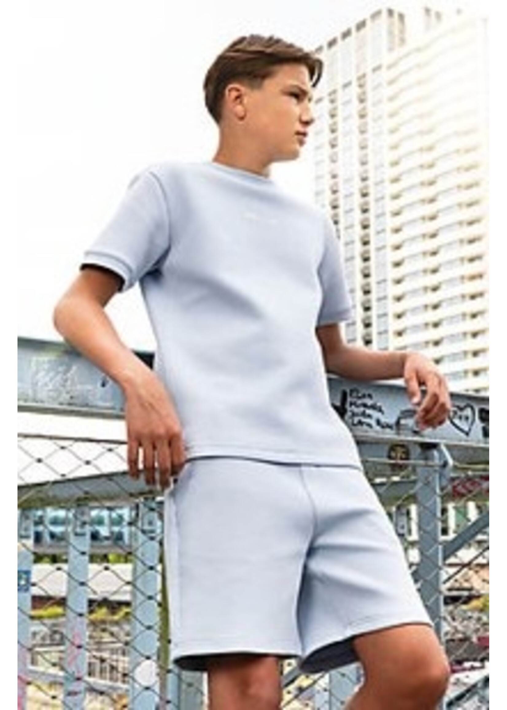 Rellix T-shirt 940429 oversized - lichtblauw