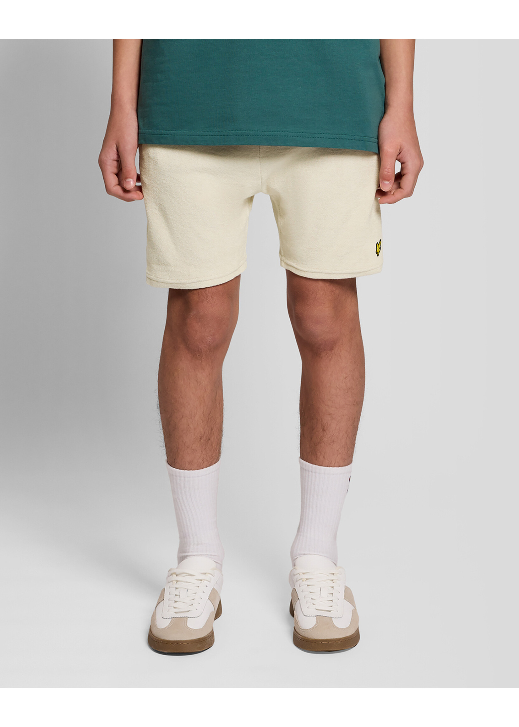 Lyle & Scott Korte badstof joggingbroek MLB2012V - cove