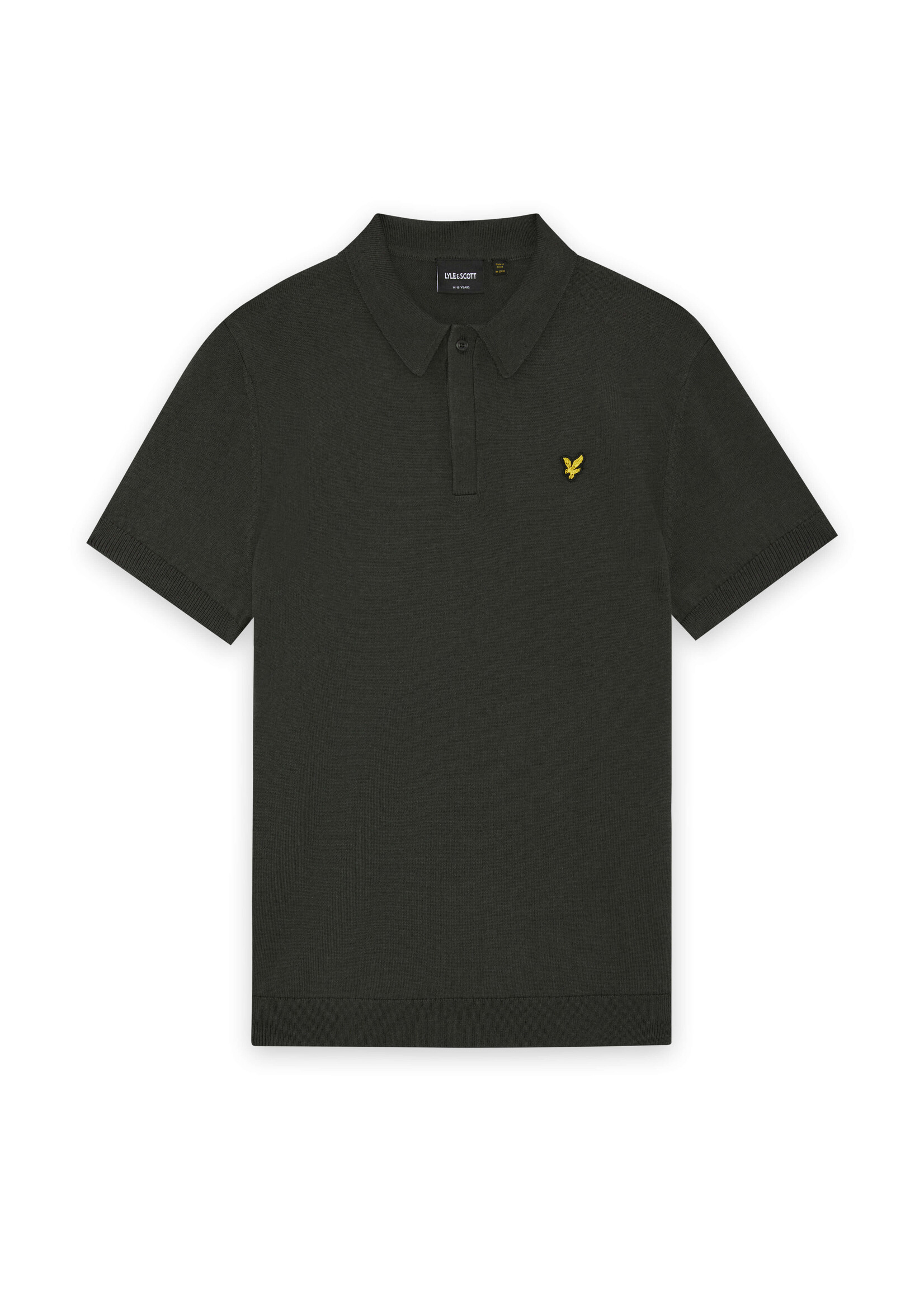 Lyle & Scott Polo licht gebreid KNB2401V - nachtblauw