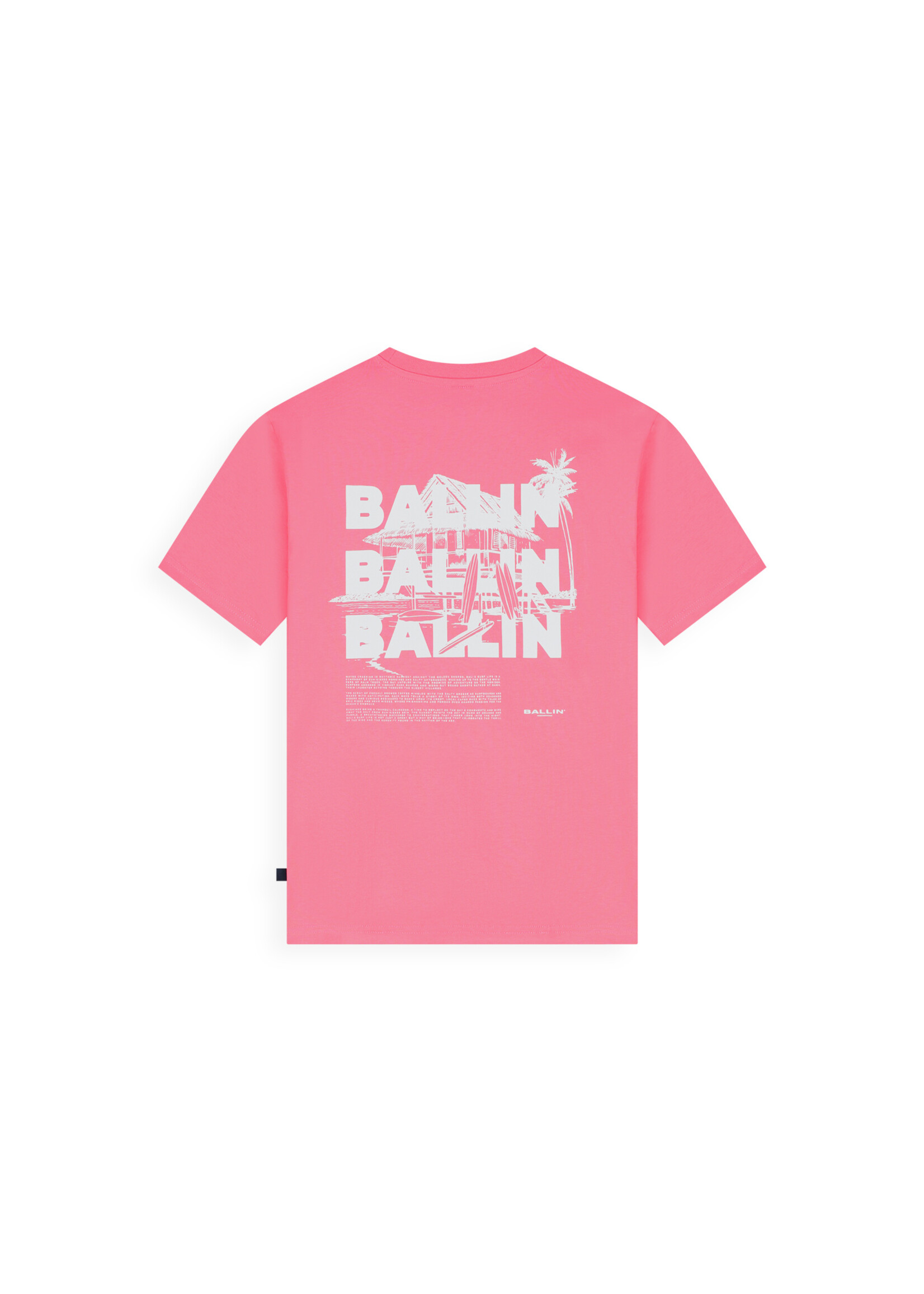 Ballin T-Shirt Surfers Paradise House 26017124 - Baby Pink
