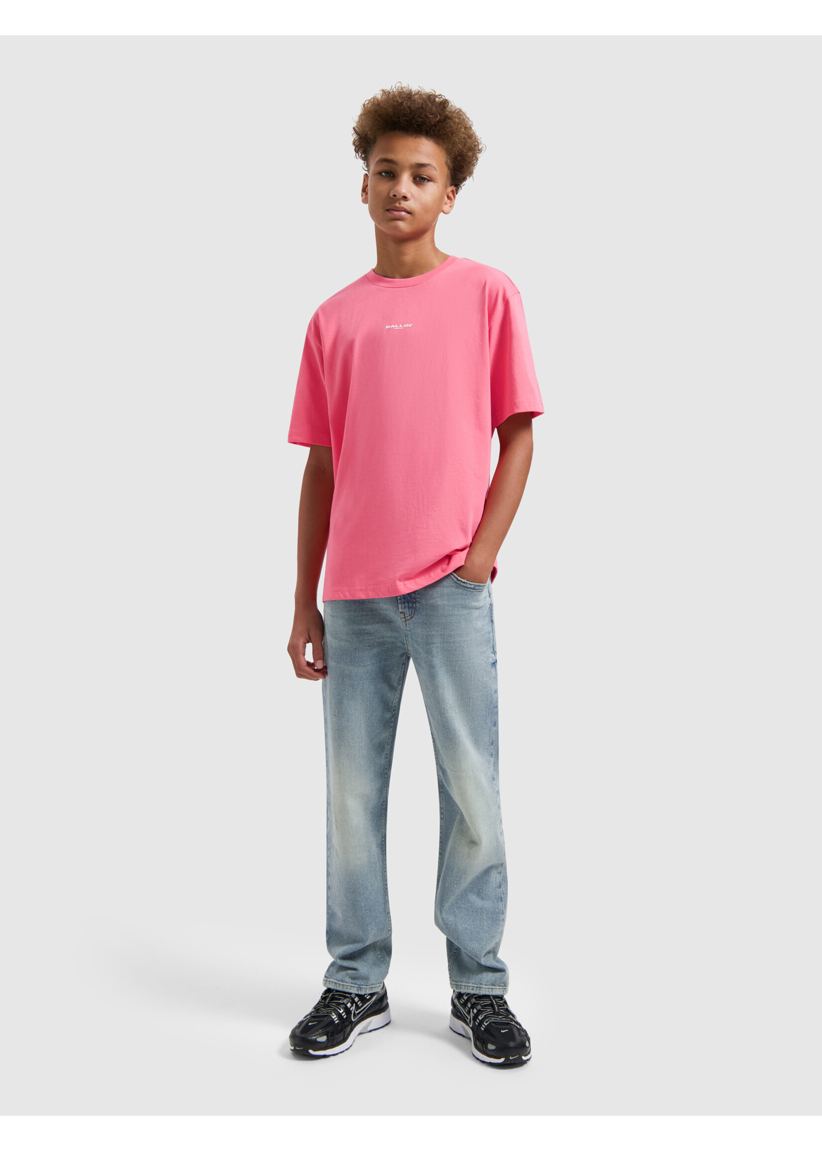 Ballin T-Shirt Surfers Paradise House 26017124 - Baby Pink