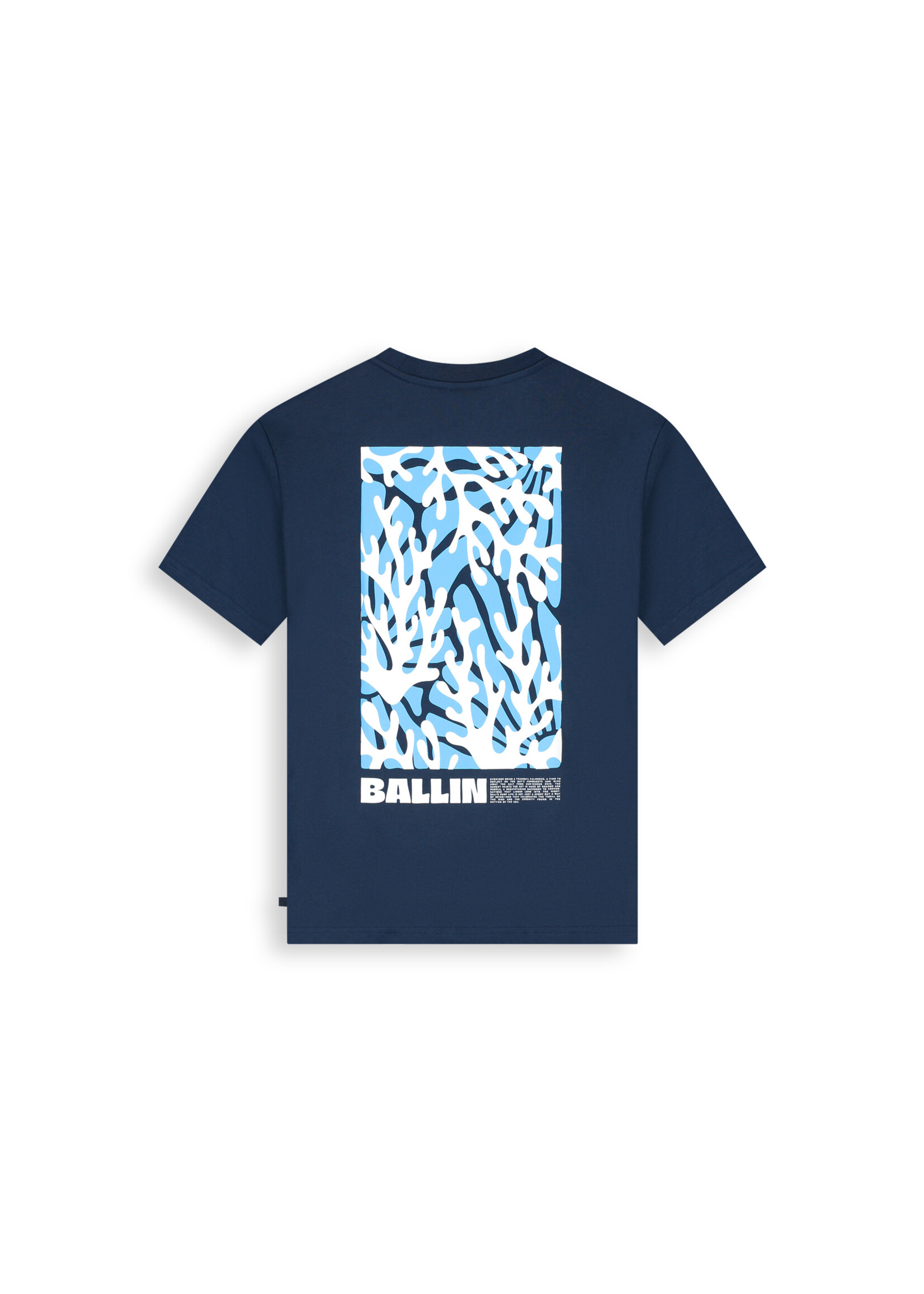Ballin T-Shirt Coral Overload 26017130 - Navy