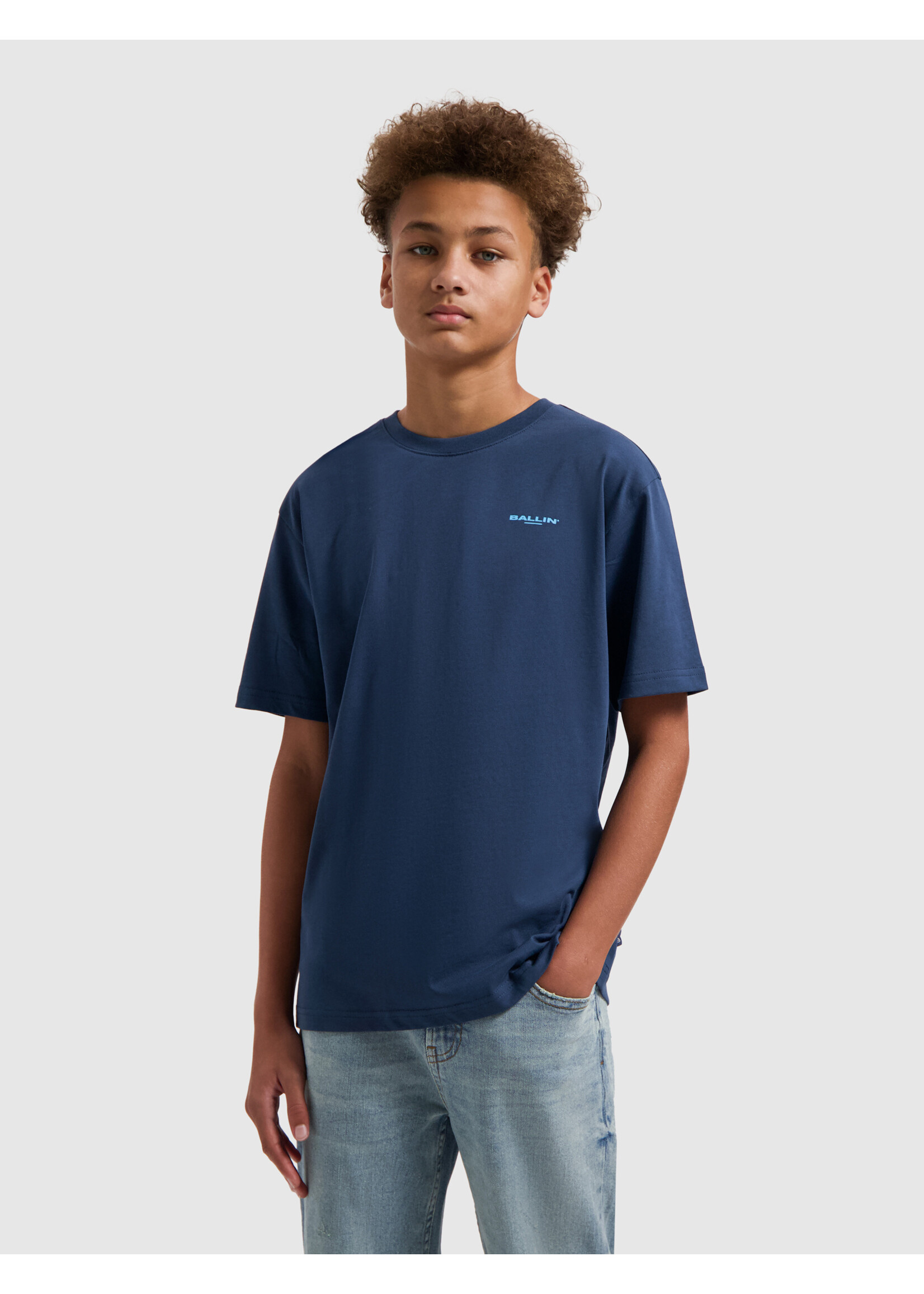 Ballin T-Shirt Coral Overload 26017130 - Navy