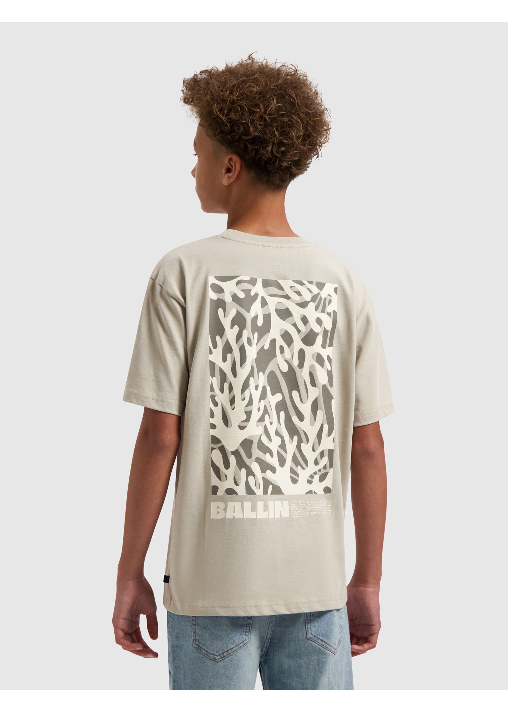 Ballin T-Shirt Coral Overload 26017130 - Taupe