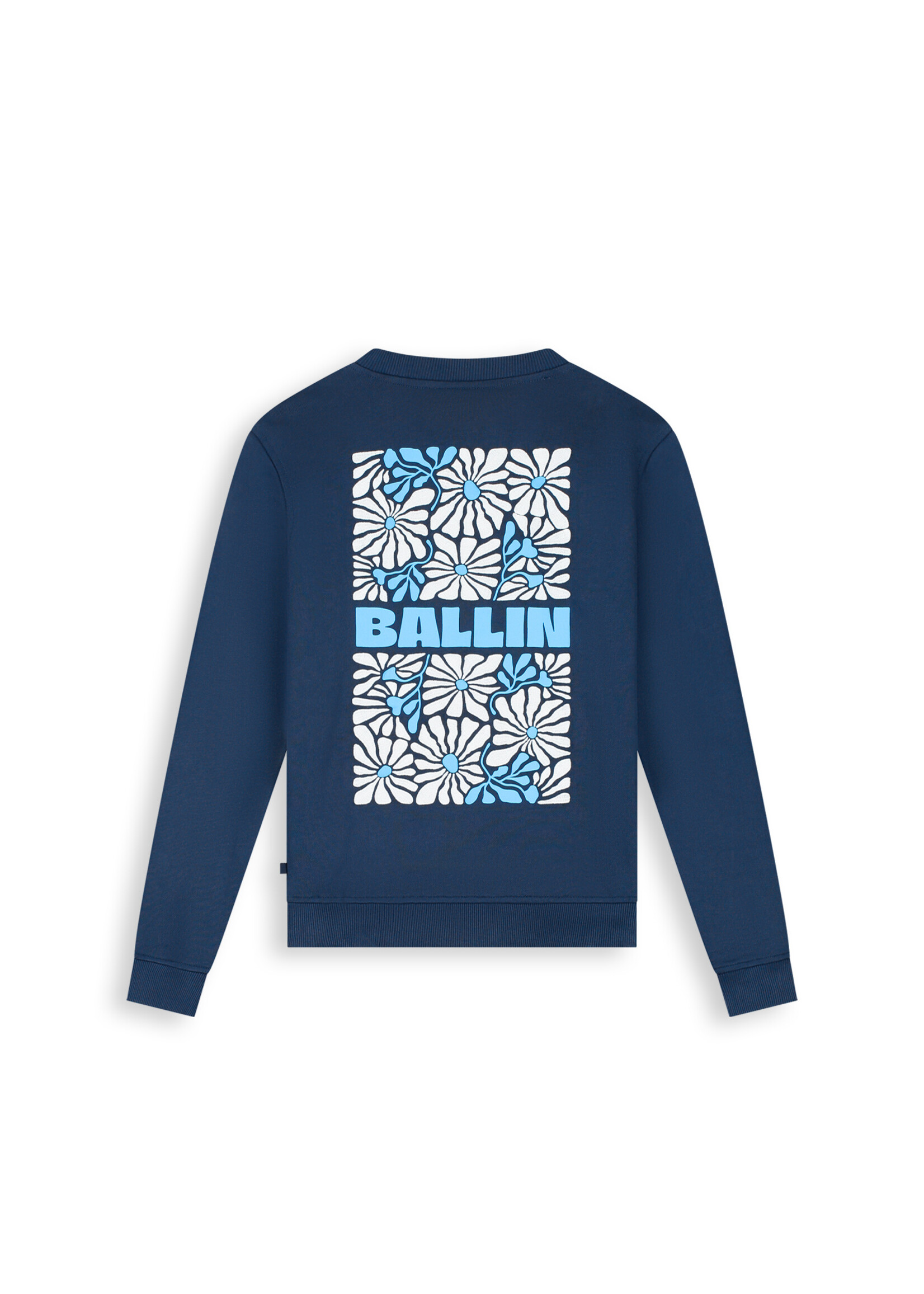 Ballin Sweater Floral Bouquet Crewneck 26017301 - Navy