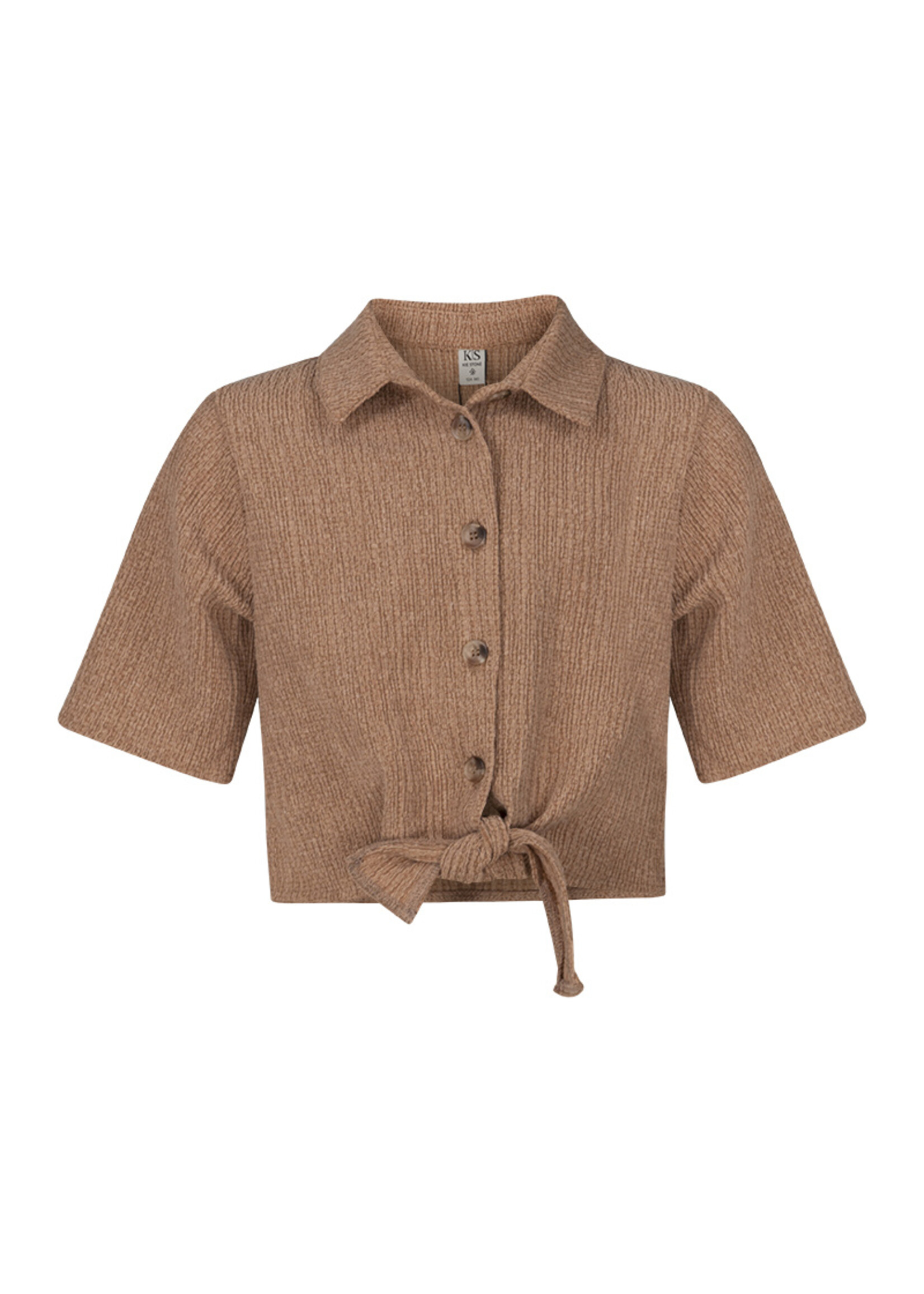 Kiestone Blouse Babet KS1301 - bruin