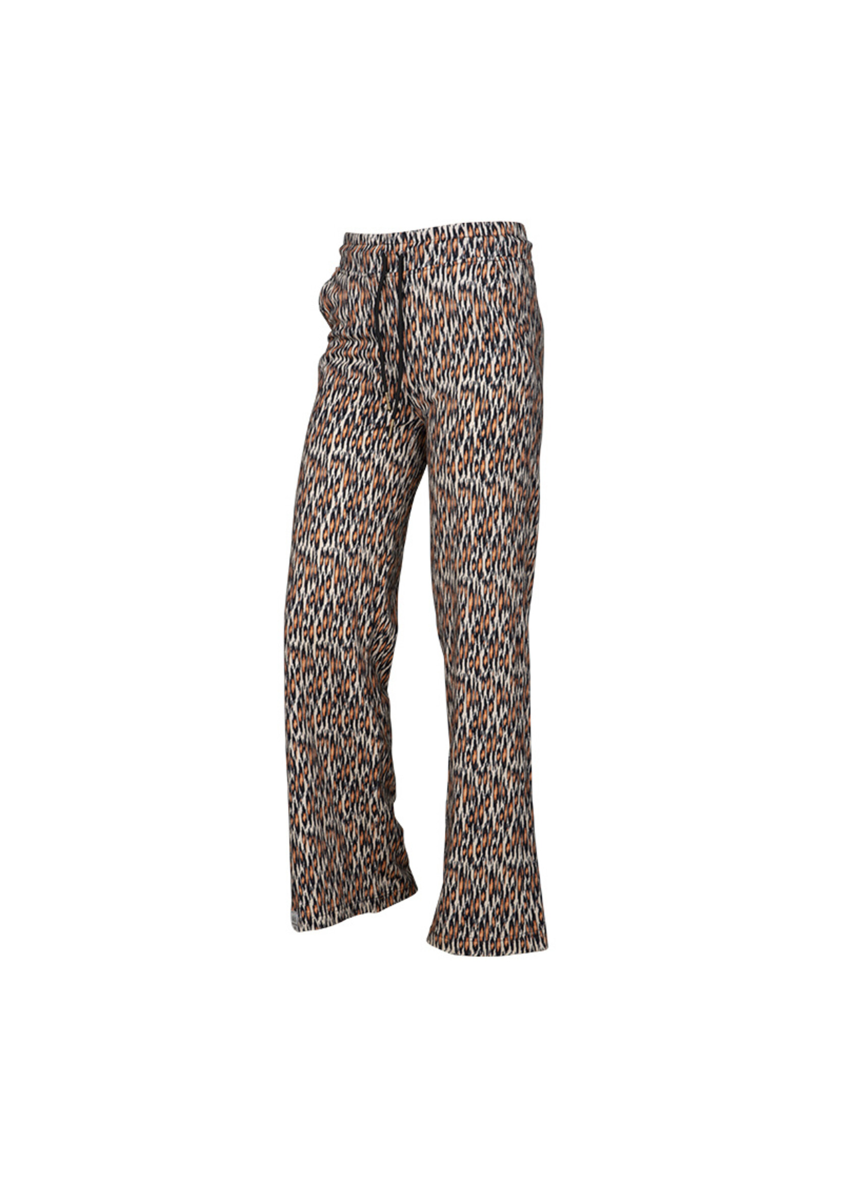 Kiestone Broek Semmy KS1377 - zwart gestreept