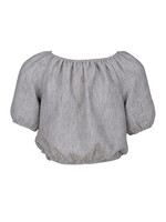 Kiestone Top Jilly KS1380 - grijs gemêleerd