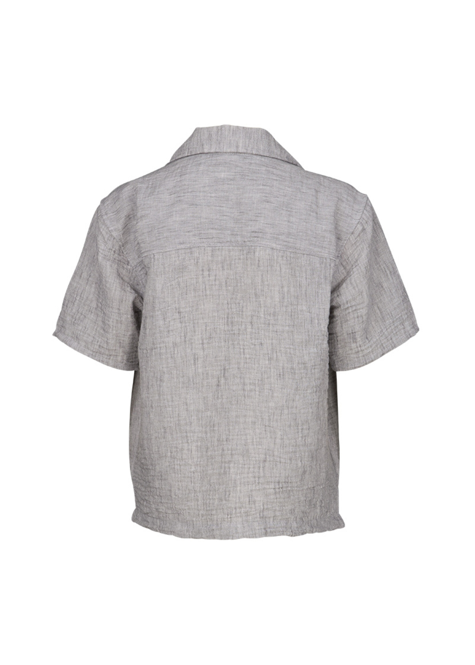 Kiestone Blouse Cesar KSB1466 - grijs gemêleerd