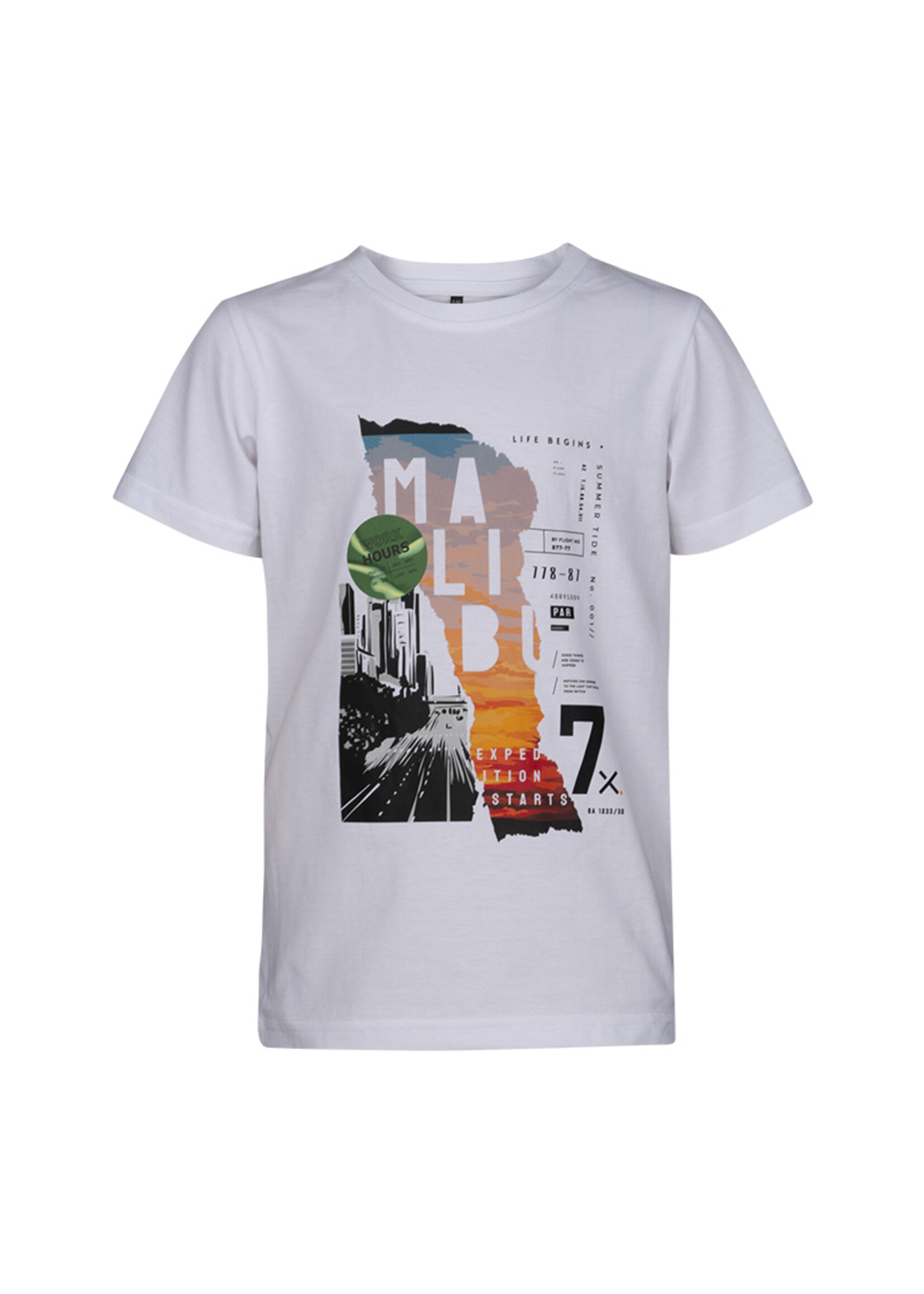 Kiestone T-shirt Mark KSB1469 - wit