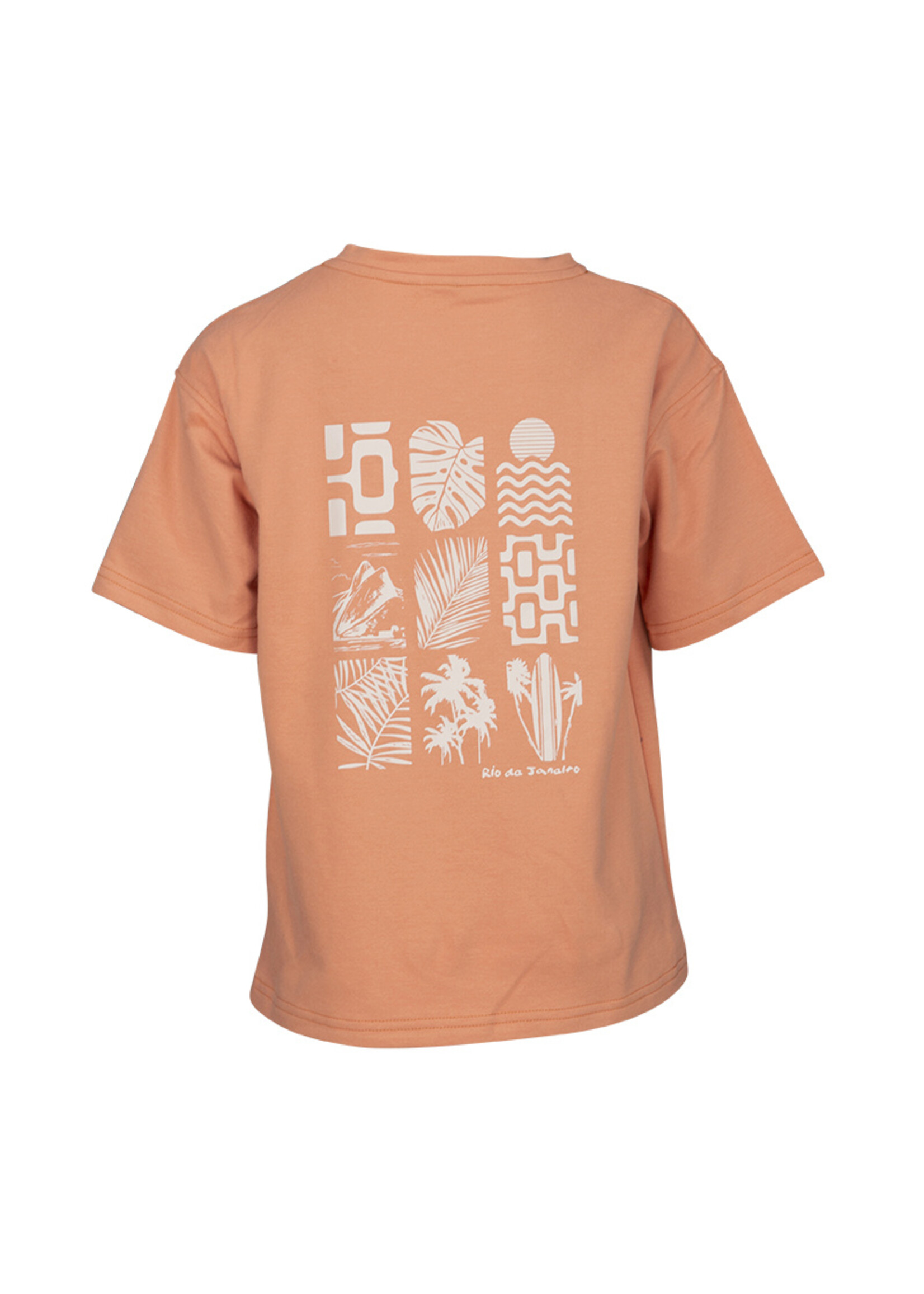 Kiestone T-shirt Roy KSB1472 - oranje
