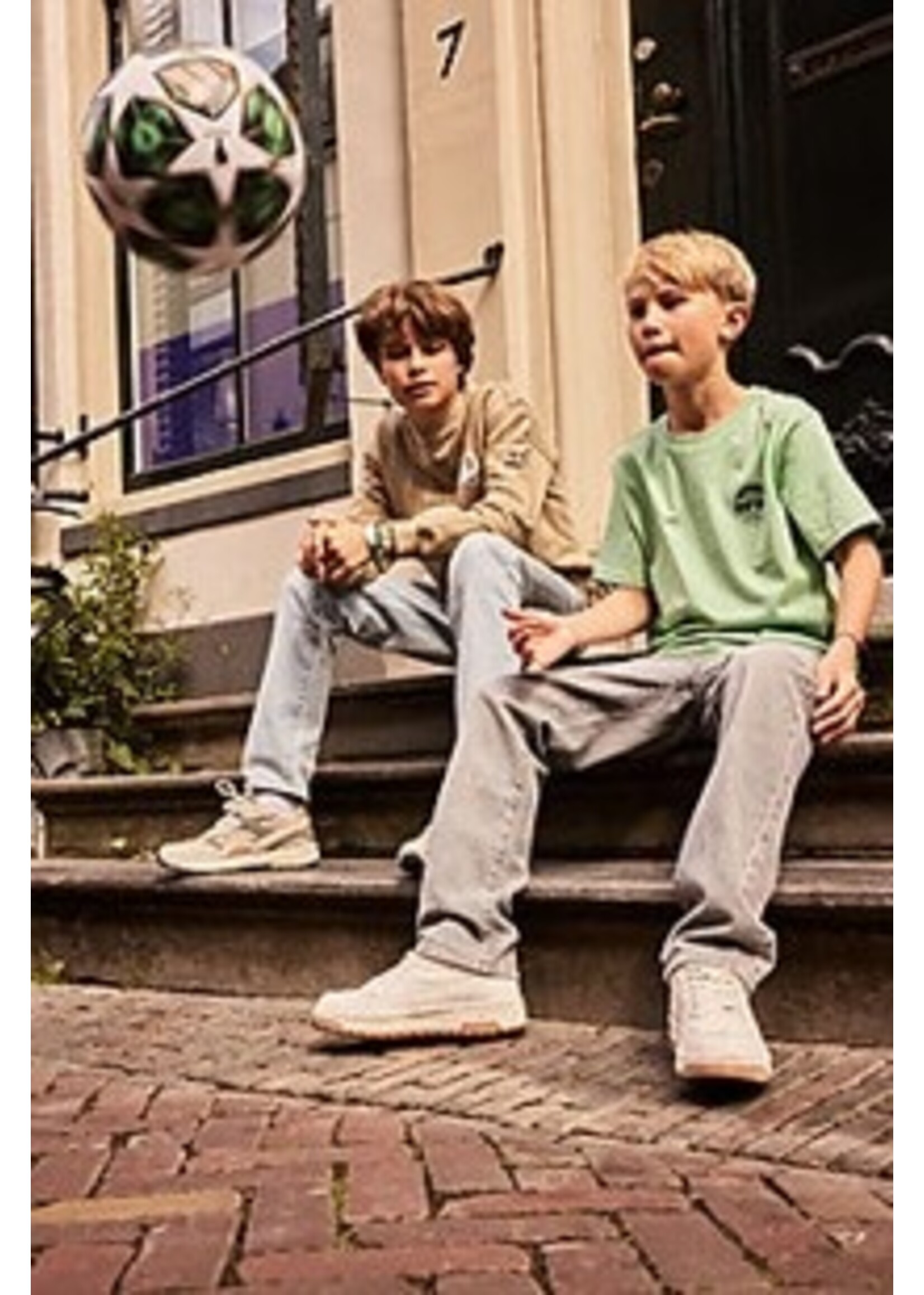 Indian blue jeans Jeans  96024 Wide Loose Grey - 1170 light Grey Denim