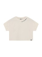 Indian blue jeans T-shirt 970622 Wide cropped - zand