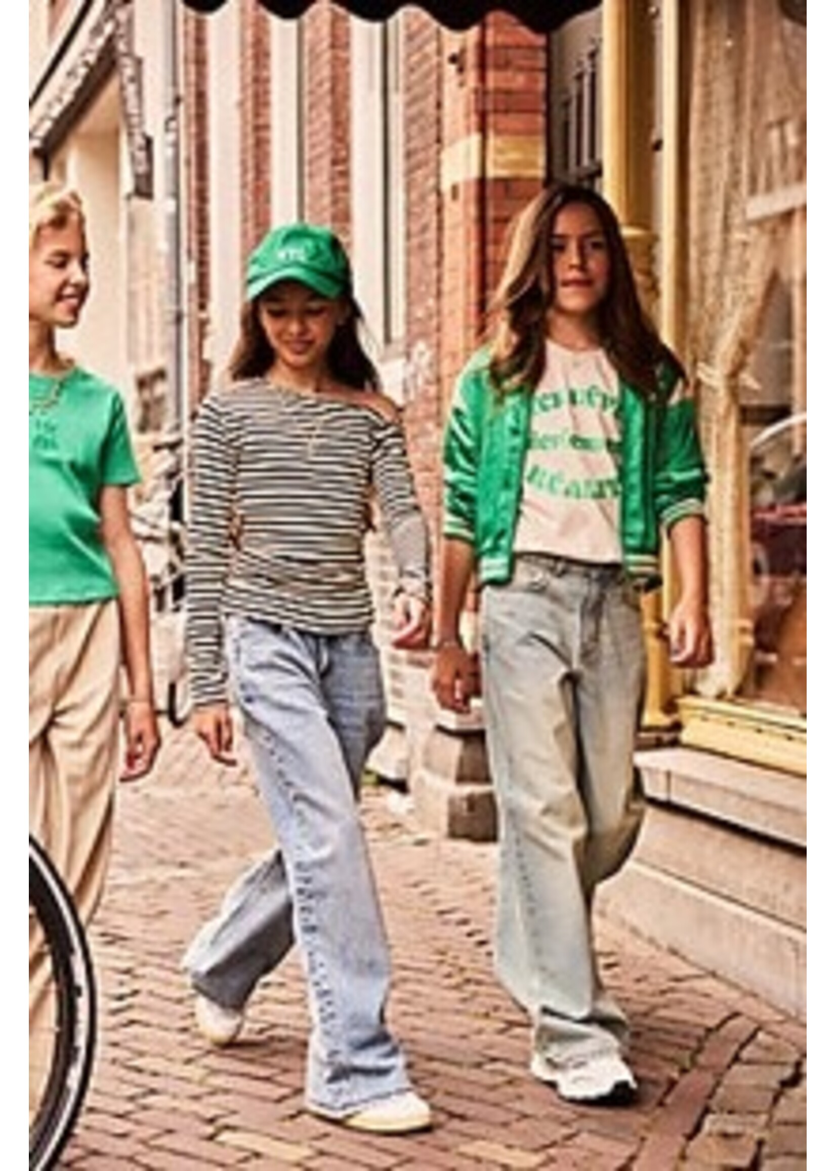 Indian blue jeans T-shirt 970628   - zand melange