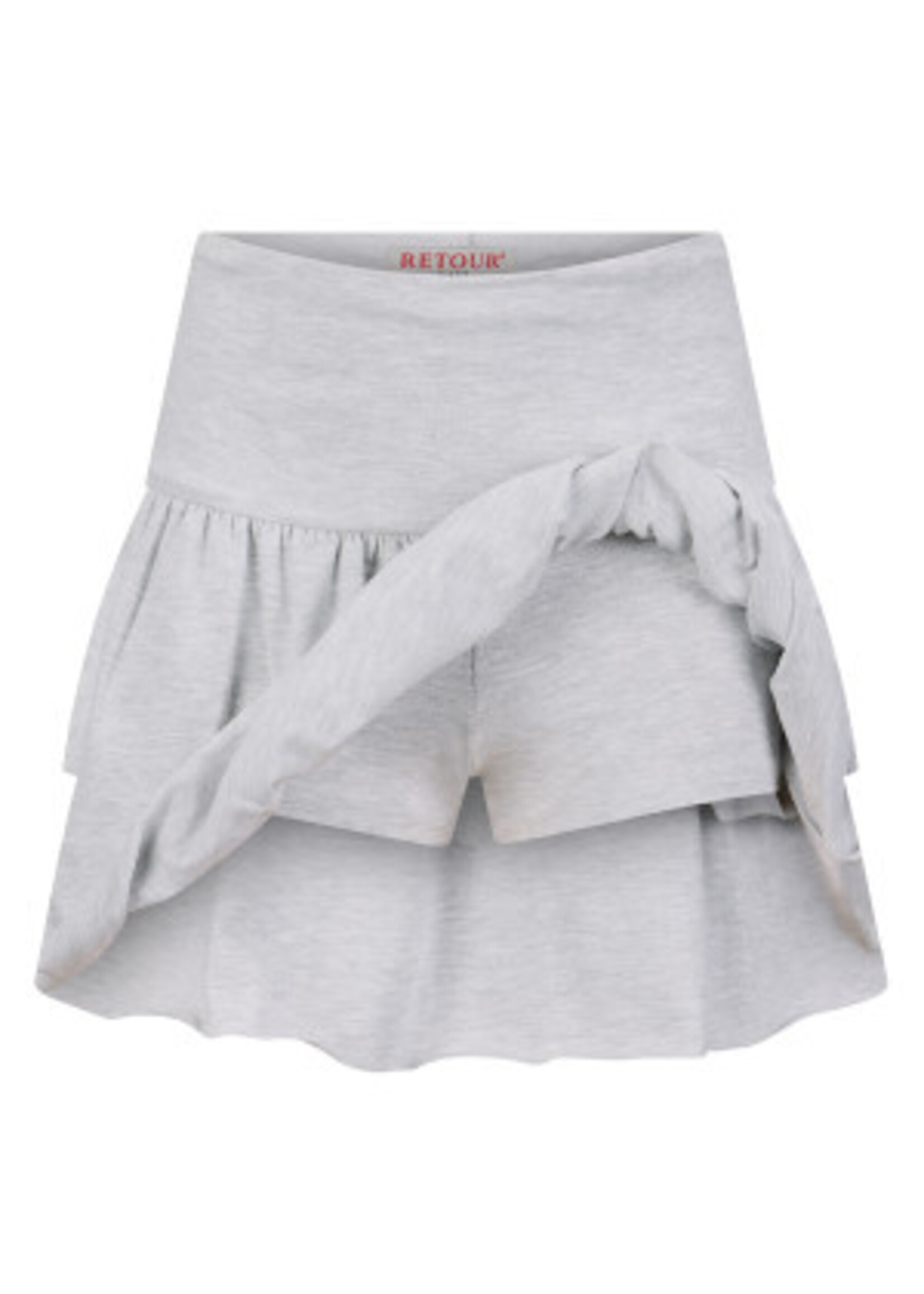 Retour Jeans Rokje Norah - Soft Grey Melange