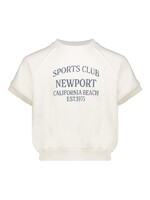 Geisha Sweater Sports club 62149 - roomwit/jeansblauw