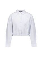 Geisha Blouse  stripe 63050 - roomwit/blauw