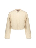 Geisha Jas padded ballon sleeves 65040 - zand