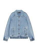 Indian blue jeans Spijkerjas Trenchcoat 970775  - lichtblauw denim