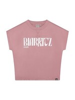 Indian blue jeans T-shirt 970717 Wide cropped - lila