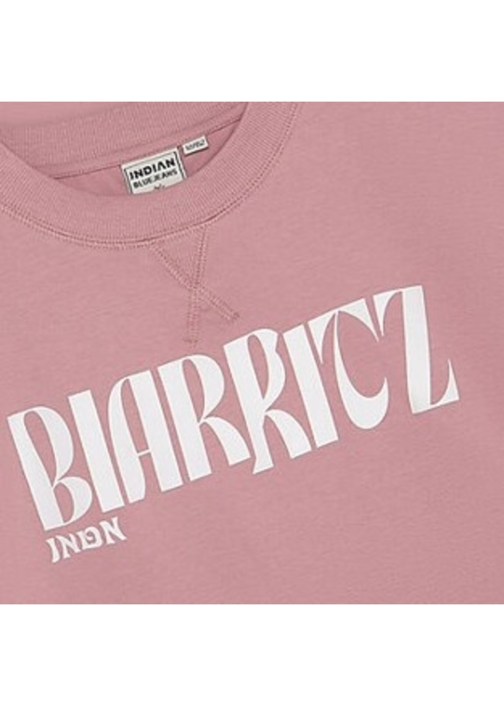 Indian blue jeans T-shirt 970717 Wide cropped - lila