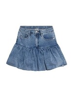 Indian blue jeans Rok 970612 Balloon - lichtblauw denim