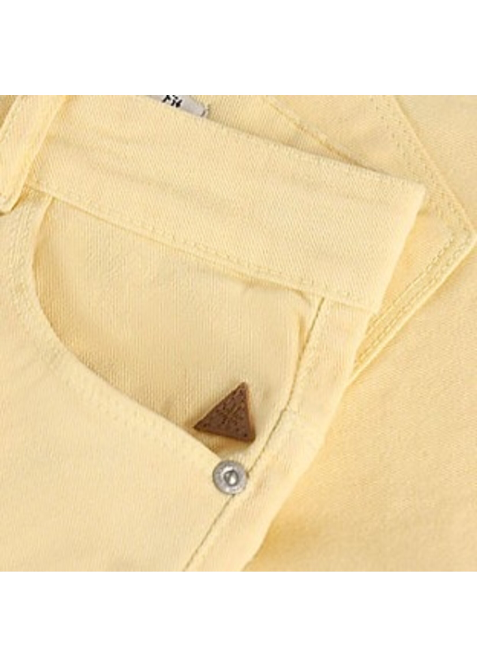 Indian blue jeans Broek 970781 Wide Fit - geel