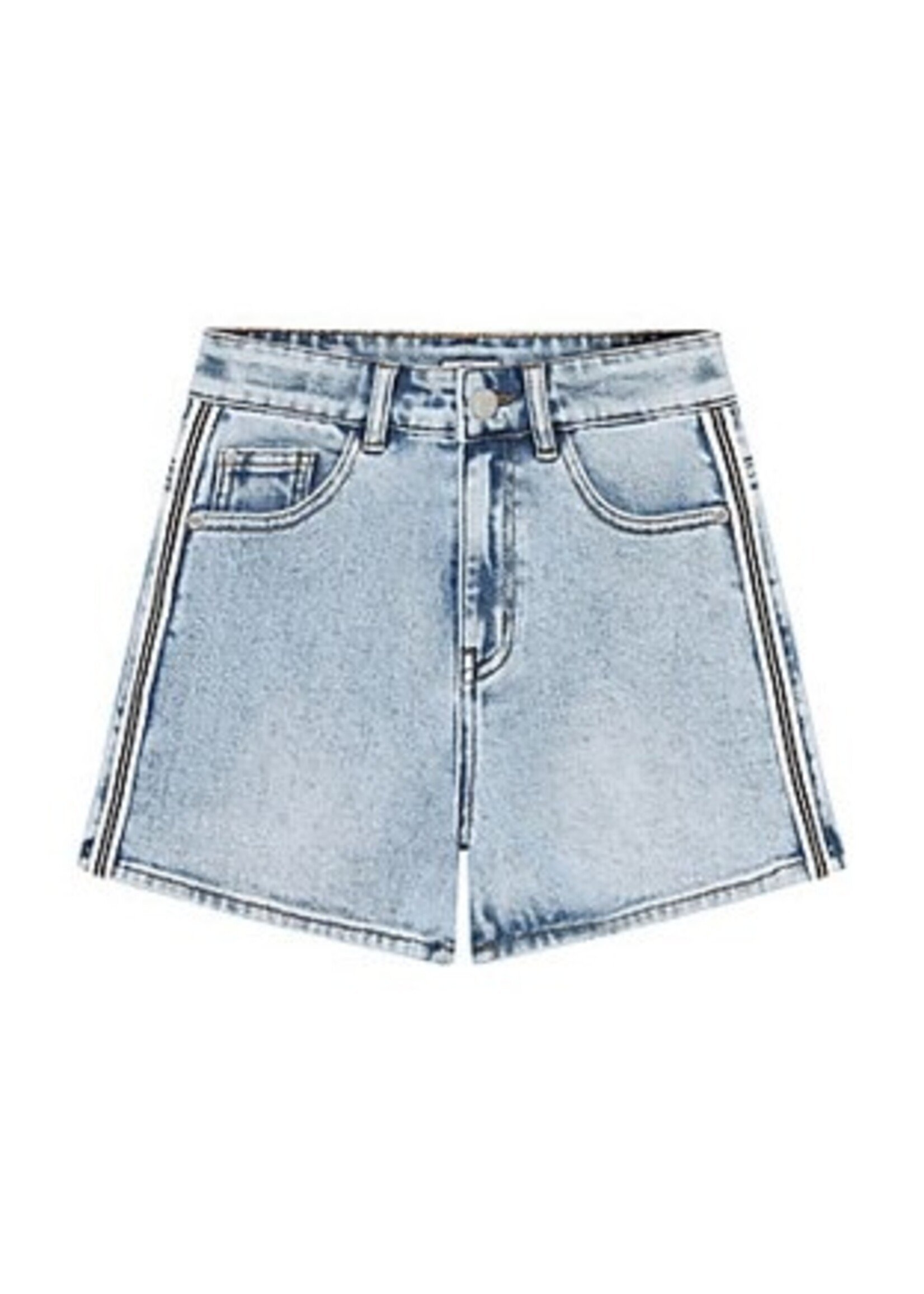 Indian blue jeans Korte spijkerbroek 970796 - lichtblauw denim