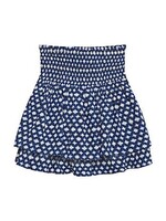 Indian blue jeans Rok 970810 allover print - grijs