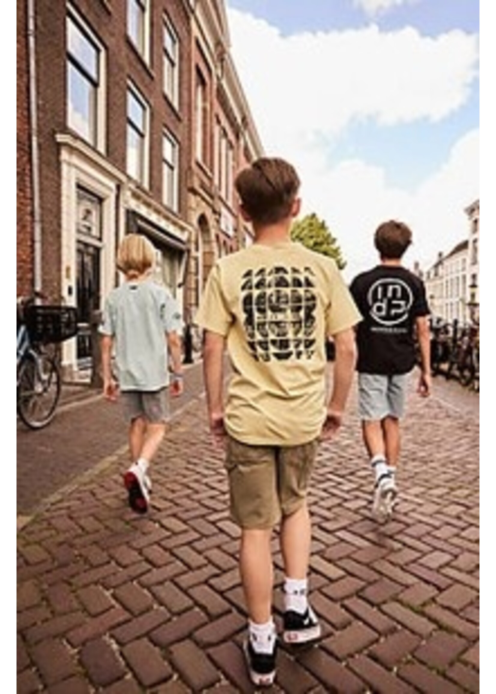 Indian blue jeans Korte broek Linnen 960629  Loose fit - lichtblauw