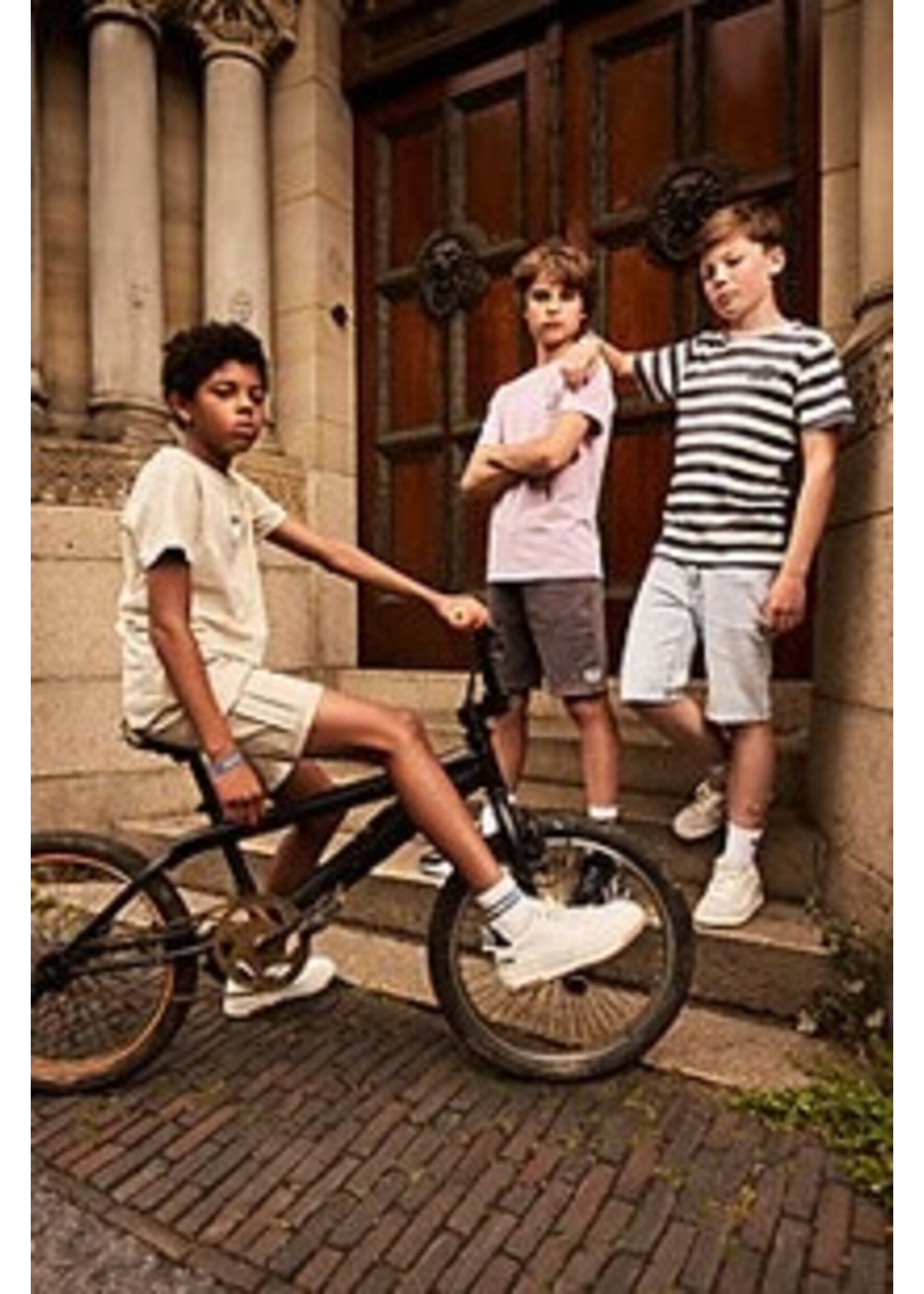 Indian blue jeans Korte joggingbroek 960633 Loose fit - grijs