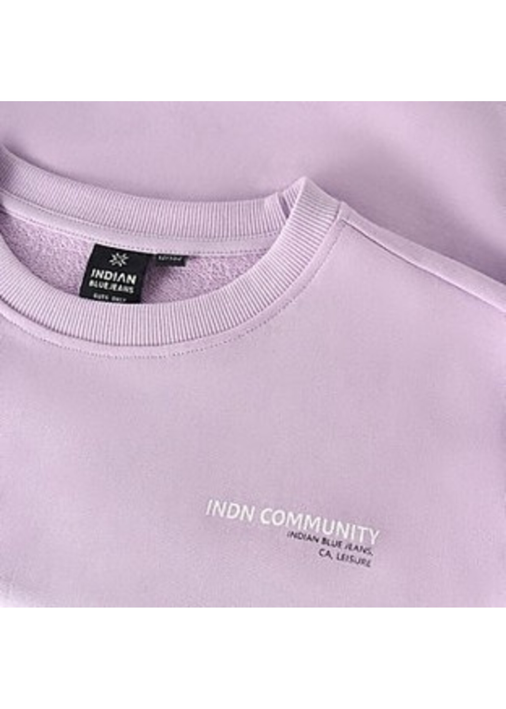 Indian blue jeans Sweater 960671 Loose Fit - lila