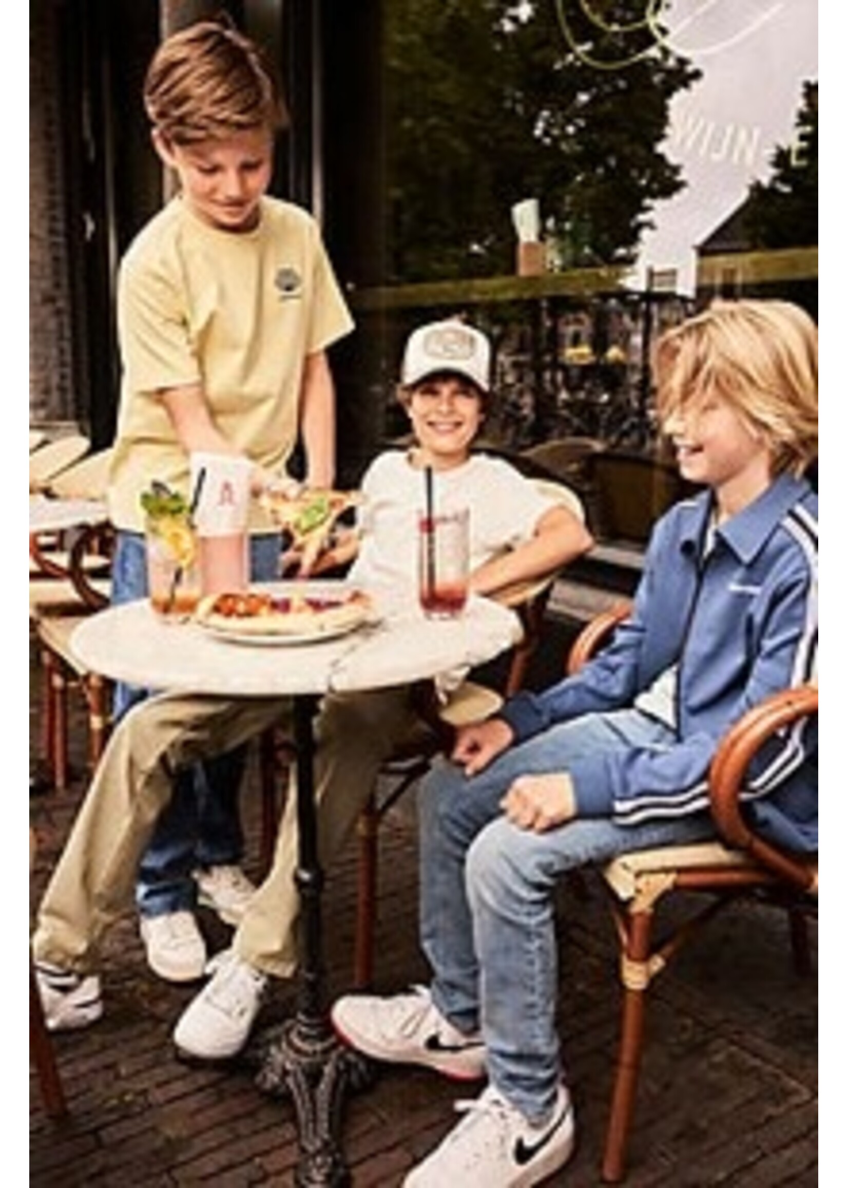 Indian blue jeans Zomerjas 960582 - donkerblauw