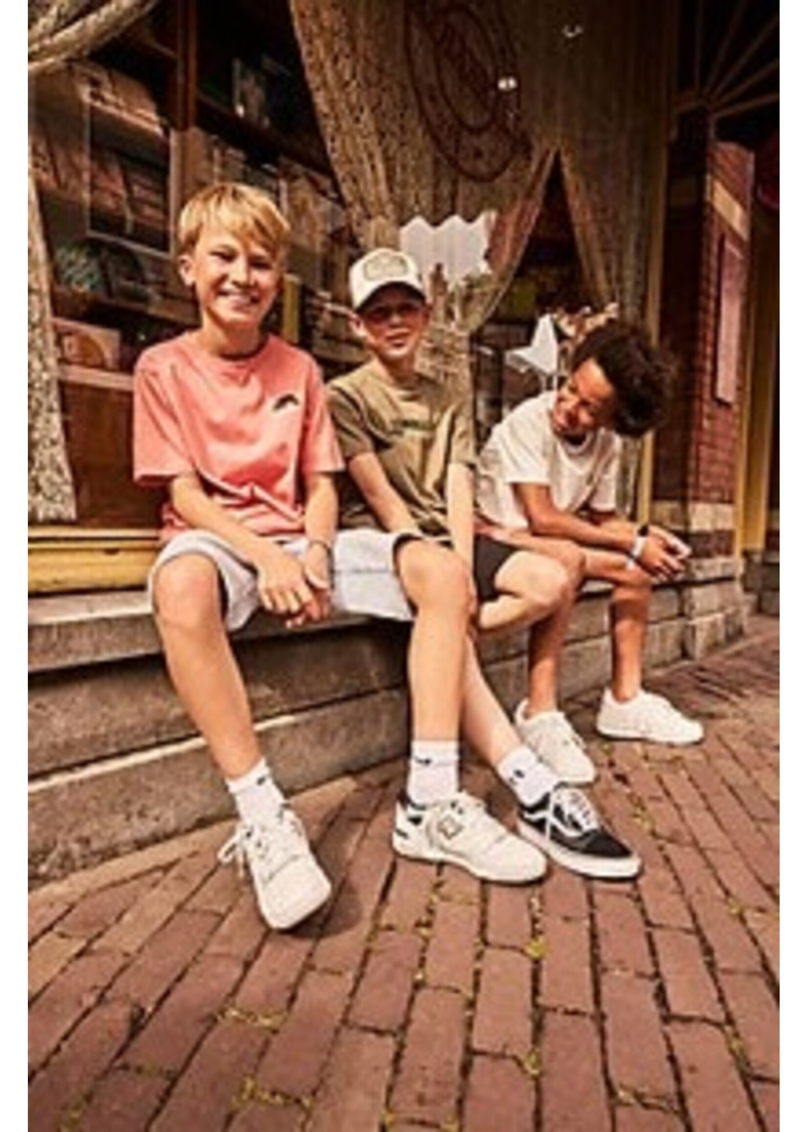 Indian blue jeans T-shirt 960651  - wit