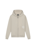 Malelions Malelions Junior Relaxed Lifestyle Zip Hoodie (MJA30026049)- off white