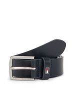 Tommy Hilfiger Riem, leder,  KA0KA00002DW6 - space blue