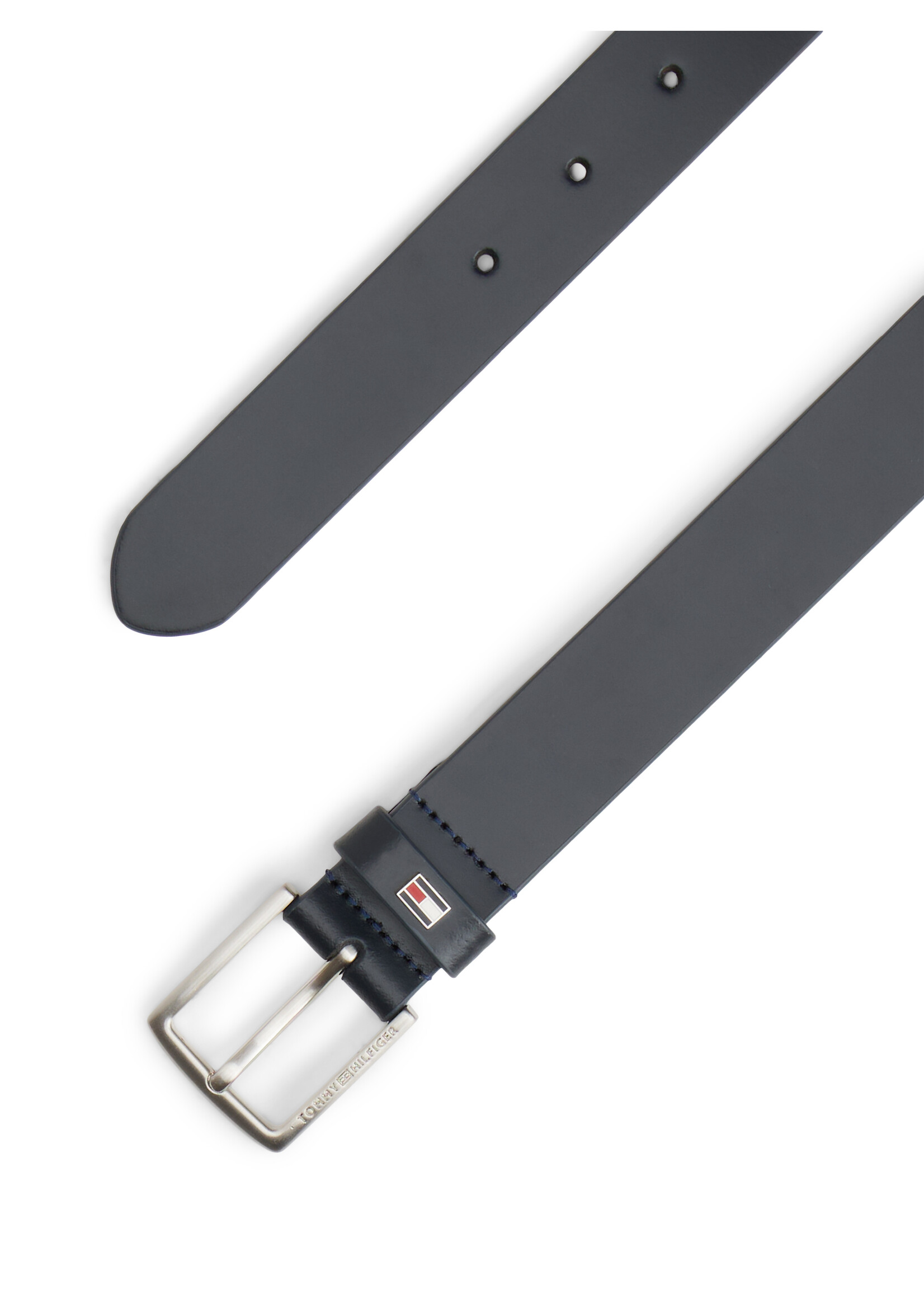 Tommy Hilfiger Riem, leder, KA0KA00002DW6 - space blue