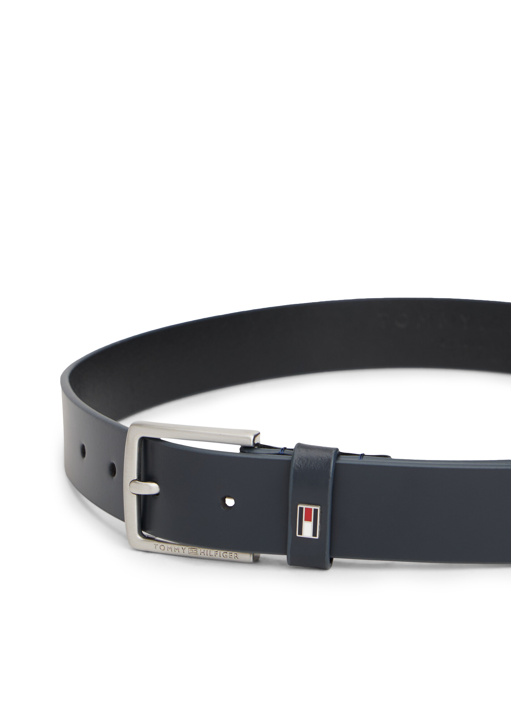 Tommy Hilfiger Riem, leder, KA0KA00002DW6 - space blue