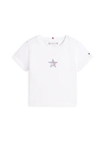Tommy Hilfiger T-shirt KG0KG09097YBR  - white