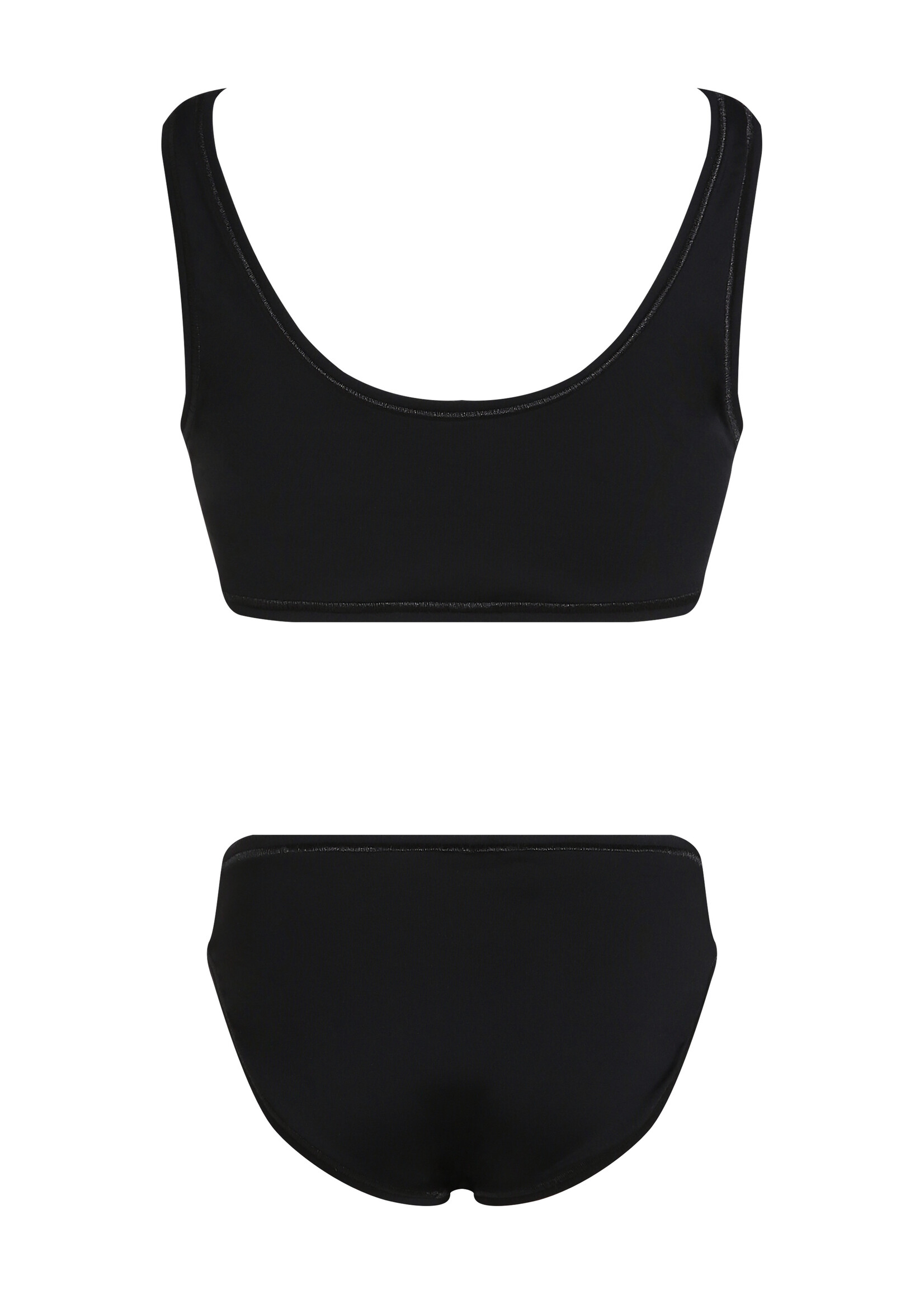 Calvin Klein Bralette Bikini KY0KY00093BEH - Zwart