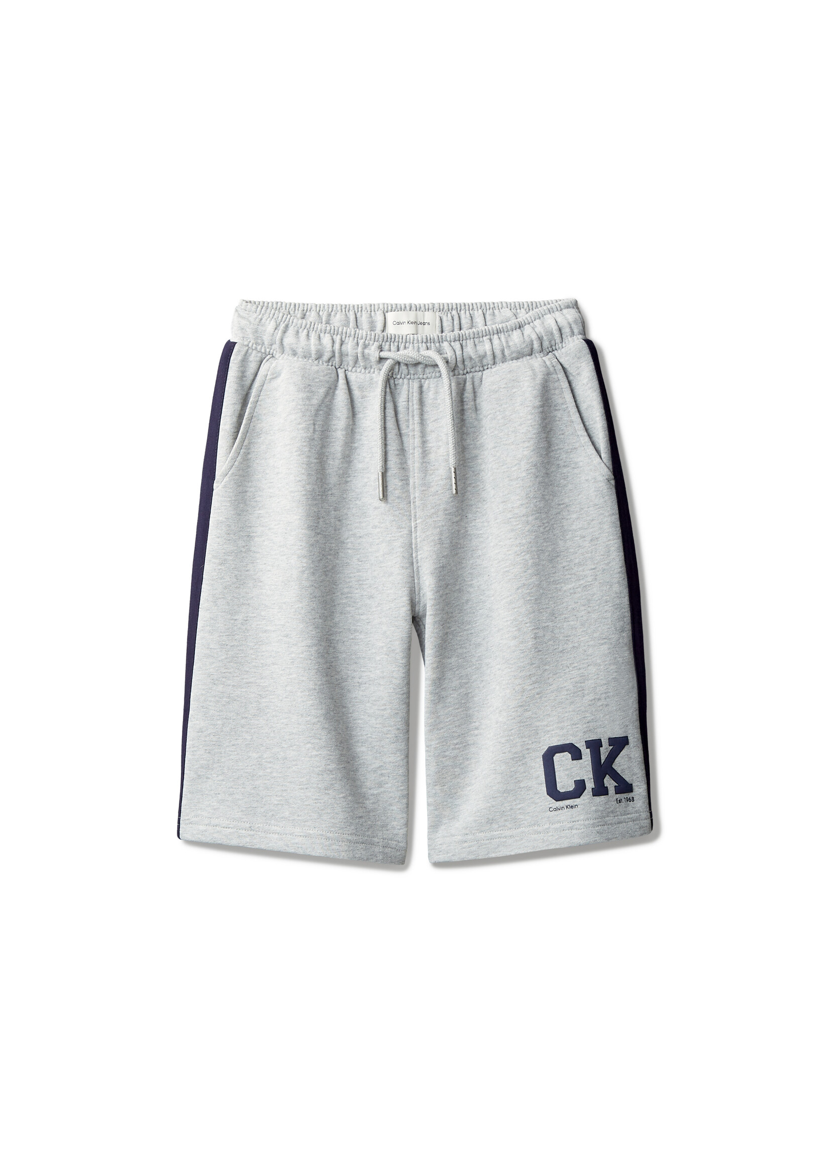 Calvin Klein Short Relaxed Varsity LVCKSJC37BP4A - Light Grey