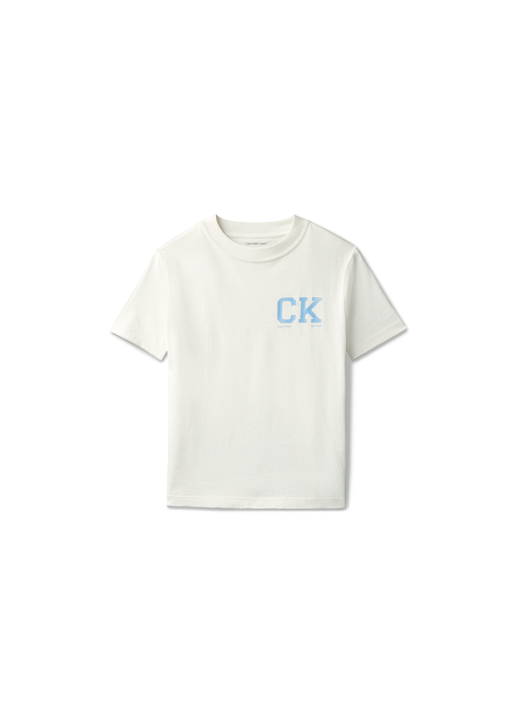 Calvin Klein T-Shirt Logo  Chest LVCKSJA09BYAT - Vanille