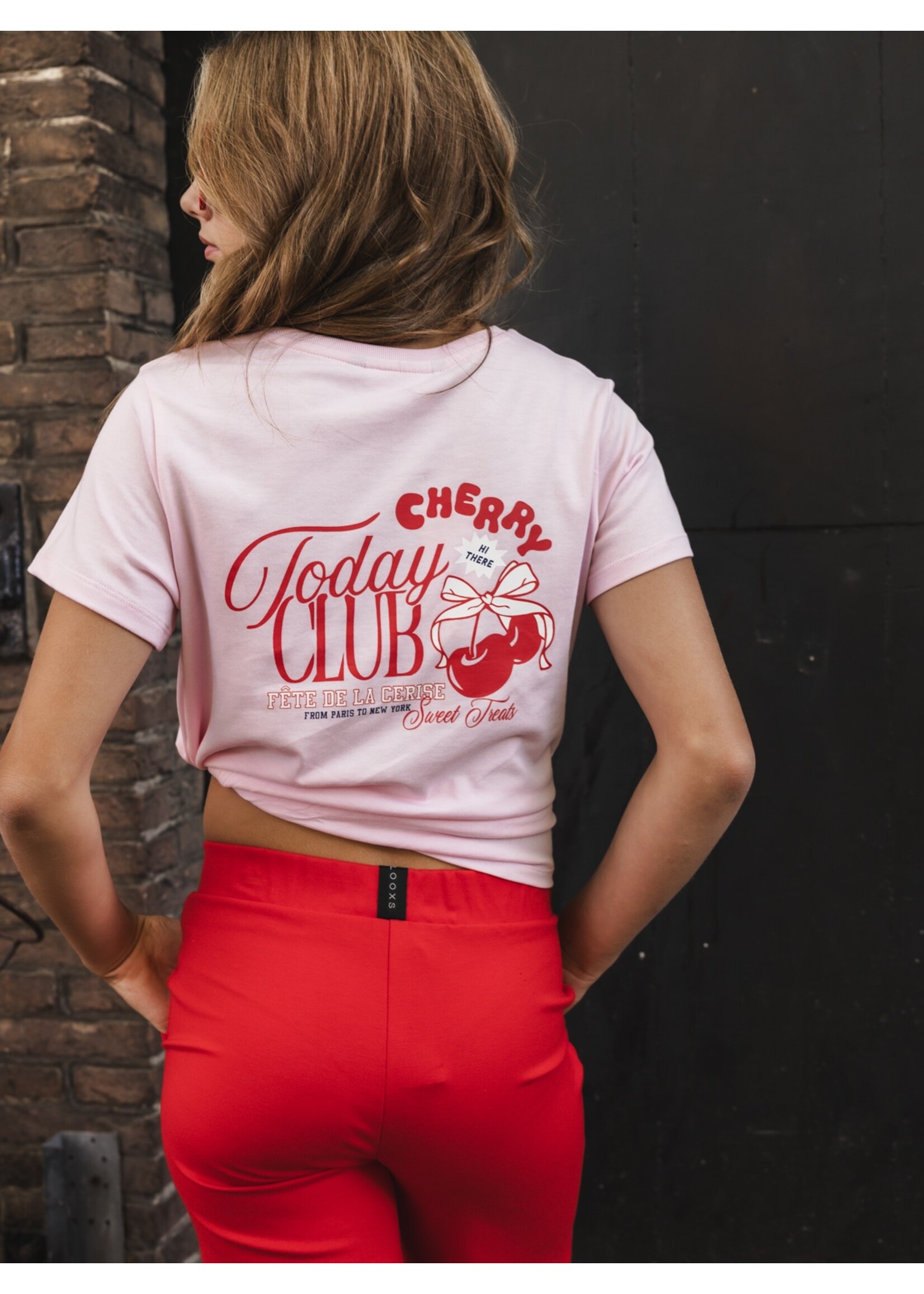 Looxs T-shirt 2611-5412 -230 - roze